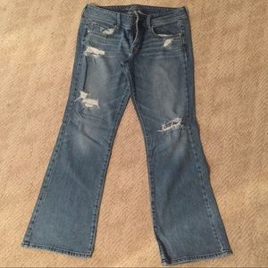 American Eagle bootcut Jeans Sz 12 Medium wash